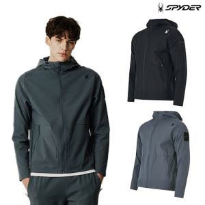 [스파이더] 남성 유로스포츠 셋업 후드 집업 SPJPCNFT221M