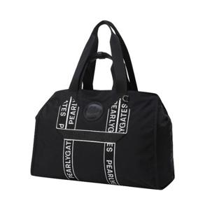 파리게이츠골프보스턴백 NQC 521D4BG003_BK 여성 스마일 패치 로고 스트랩 카트백