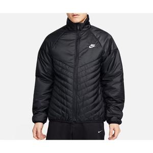 나이키 맨즈 윈드러너 써마핏 경량 블랙 패딩 운동복 점퍼 FB8196 010