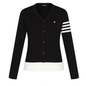 [레노마골프]여성 배색 Y넥 니트 가디건 RWSCO5201-199