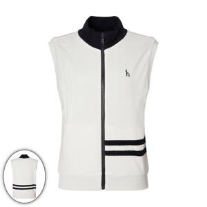 [헤지스골프] 여성 리버시블 방풍집업 니트 베스트 화이트HWSW5D715OW