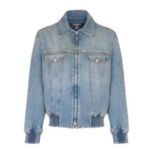 25FW Balmain 데님 자켓 FH1TC420DF816AW