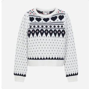 [써스데이아일랜드](T258MSW931W)자카드 니트 풀오버