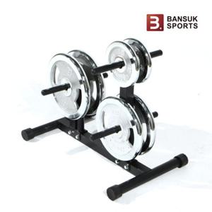 [반석스포츠] 바벨랙/바벨거치대/원반정리대/조립아령/거치대/