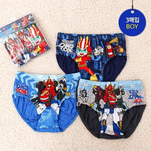 다이노코어 팬티세트 [3매입 렉스] [K0013]