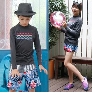 [K0653] 피코서프 래쉬가드 [웨이브-K1124] 아동수영복상의