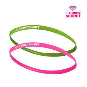 [더바디시크릿] 헤어밴드 엘라스틱밴드/운동헤어밴드