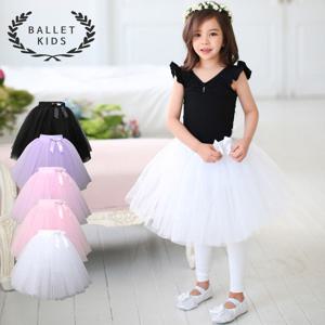 티어리 바지 스커트 발레튜튜 아동 키즈 유아 발레복 발레용품