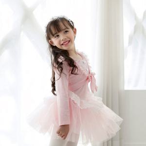 비앙카 레이스 가디건 발레가디건 유아 아동 키즈 여아 발레복