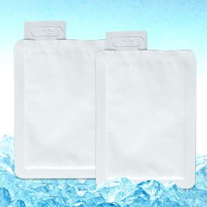 무지 젤아이스팩 12x17cm 100장 1세트 반제품 나일론 아이스팩