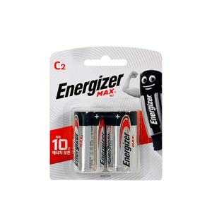 에너자이저 ENERGIZER MAX E93BP2 LR14 C사이즈 포장 2개입