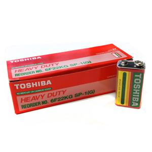 도시바 TOSHIBA 6F22KG SP-1(G) 망간 벌크 10개입 9V 건전지