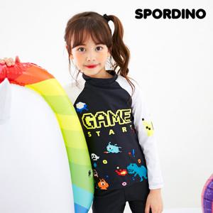 [스포디노] GAME래쉬가드_플랩캡포함/아동수영복