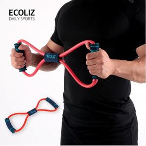 [에코리즈] 대만산 8자형 튜빙밴드/12mm/근력/고무밴드/헬스