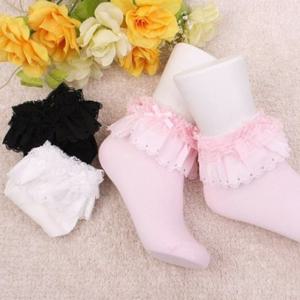 [키즈노리] 헤라레스 유아동 레이스양말