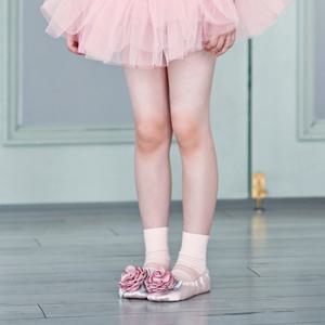 짧은 양말 발레타이즈 아동 키즈 유아 주니어 발레복세트