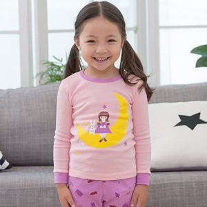 달빛소녀 주니어  30수 후라이스 아동내의 실내복 상하세트