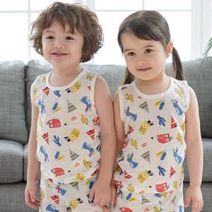 꼬마친구 인디언 민소매 나시 쟈가드 아동내의 실내복