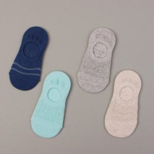 [키즈노리]F 모노폴로 시스루_5족 유아동 양말덧신