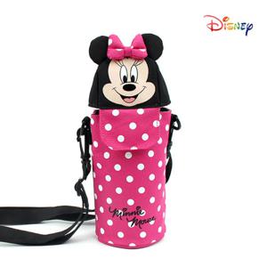키즈노리] 미니마우스 페이스 물병크로스/물통주머니/소풍가방