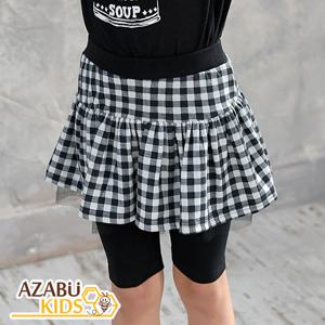 [아자브키즈] 썸머 패턴 치랭스 아동 여아 치마바지 레깅스