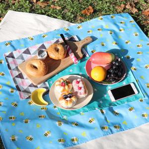 더해피 유아동 방수 급식 식판 매트 유치원/도시락/피크닉/소풍