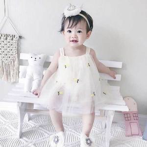 [엠케이] 파인애플 유아 민소매 바디슈트(3-24개월) 204075