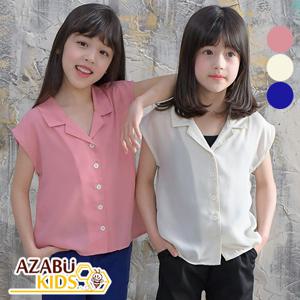 [아자브키즈] 데이즈 카라 블라우스 여아 아동 민소매 티셔츠