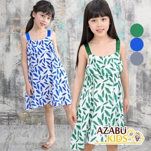 [아자브키즈] 산들바람 원피스 여름 여아 민소매 끈나시