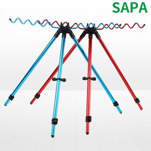 SAPA 알루미늄 9조 삼각받침대 릴받침대 원투삼각대
