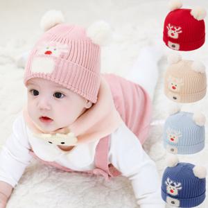 [엠케이] 폼폼 루돌프 유아모자(원사이즈) 204283