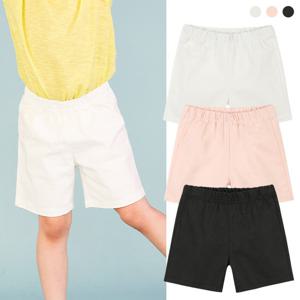 리틀버니 유아동 베이직 4부 팬츠 반바지 PAN2328