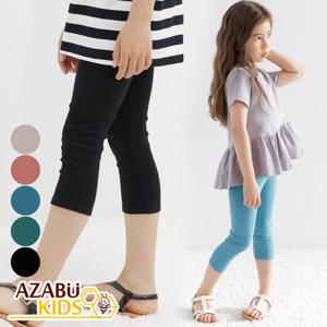 [아자브키즈] 오늘 레깅스 여름 여아 주니어 면 쫄바지