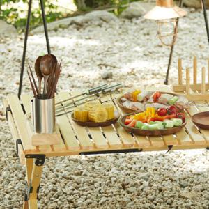 Buck703 캠핑 우드 수저세트