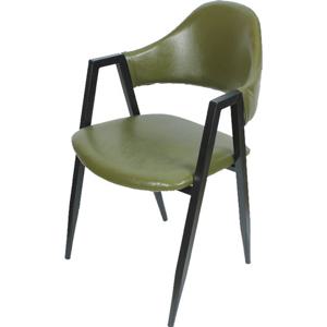 더조아 비올렛체어 카키 카페 디자인체어