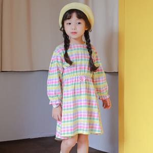 [택가47,800원]셀리 체크 원피스 JTFOP09