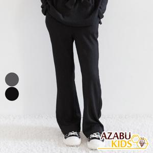 [아자브키즈] 주나 골지 팬츠 여아 주니어 긴바지