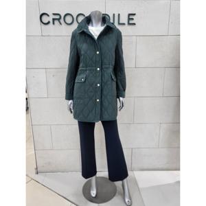 [크로커다일레이디]다이아 퀄팅 패딩코트 CLEWPD209DG_BP
