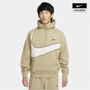 [나이키] 스우시 남성 플리스 하프집 후디 DX0567-276