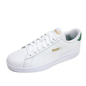 푸마 스매쉬 V2 레더 스니커즈 운동화 화이트그린 365215-36