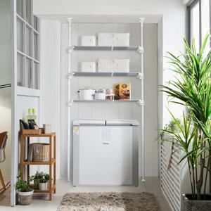 이지온 김치냉장고 선반 EOK-203W 행거 폭조절선반