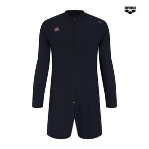 아레나남자성인플레인레저집업래쉬가드세트A4BM1PC72BLK