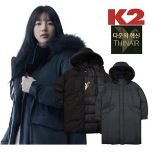 [케이투 (행사)]겨울용 K2 수지가 선택한 씬에어 NEW 바이브업 구스 롱 다운 KWW24560GN