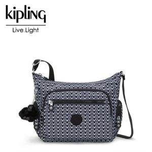 [키플링]키플링 수납이 다양한 크로스백 가비스몰 시그니처 프린트 KOCBS29 SGPT