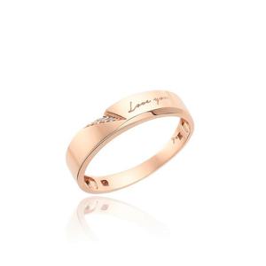 [GB] 러브유 여성 커플링 14K GOLD  반지 LRW21063G