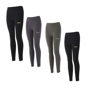 [내셔널지오그래픽] 여성 에센셜 라이프 스몰로고 레깅스 N223WLG010