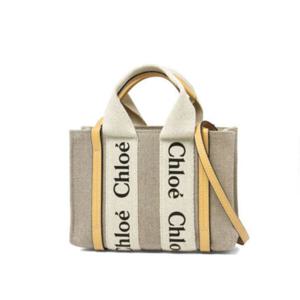 끌로에 우디 미니 토트백 허니골드 CHC22AP237I26746