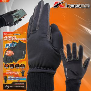 [카스코] 25년 웨더프리 방한 겨울 골프장갑[남성용][양손착용]