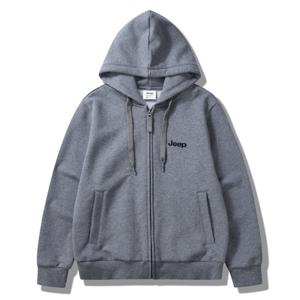 [지프]공용) 베이직 후드 집업 맨투맨 티셔츠 JQ1TZU002