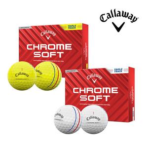 캘러웨이 크롬소프트 트리플트랙 골프볼 3피스